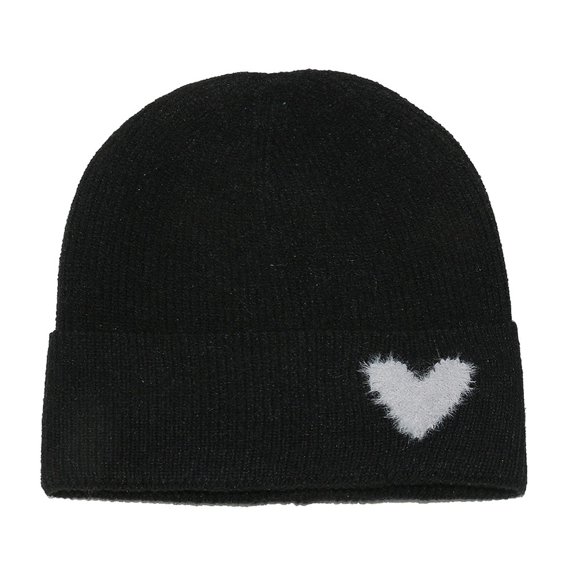 Warop Unisex Fleece-Lined Knit Beanie, Loose for Warmth and Comfort,for Outdoor, Travel and Daily Use