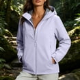 thumbnail image 1 of Warop Unisex Windbreaker Jacket, Hooded Long Sleeve Waterproof Coat, Outdoor Hiking Climbing Outerwear for Fall, 1 of 9