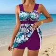 thumbnail image 1 of Warop Women's Fashion Printed Two-Piece Bikini Swimsuit for Beach and Vacation, 1 of 5