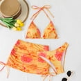 thumbnail image 1 of Warop Women's High Waist Two-Piece Bikini Set, Drawstring Adjustable, Push Up for Beach and Swimming, 1 of 7