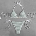 thumbnail image 1 of Warop Women's Printed Bikini Set, Tie-Back with Built-in Bra, No Underwire 2-Piece Swimsuit for Beach, 1 of 7