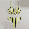 thumbnail image 1 of Warop Women's Printed Bikini with Padded Bra and No Underwire, 2-Piece Swimsuit Set for Beach and Pool, 1 of 7