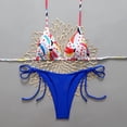 thumbnail image 1 of Warop Women's Push-Up Bikini Set, High-Waisted with Adjustable Drawstring, Two-Piece Swimwear for Beach and Swimming, 1 of 5