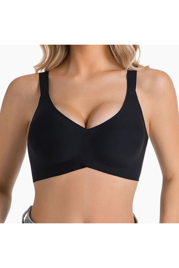 Women's Push-Up Sports Bra, Wire-Free with Adjustable Back Clasp, Breathable for Running, Yoga, Fitness and Everyday Use
