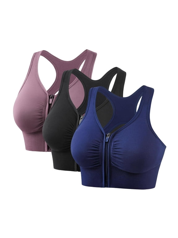 Women's Sports Bra, Lightweight Quick-Dry for Outdoor Running, Yoga and bodybuilding