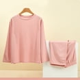 thumbnail image 1 of Warop Women's Thermal Underwear Set, Casual Solid Color Long Sleeve, Warm Base Layer for Daily Use and Home, 1 of 5