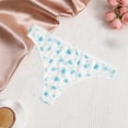 thumbnail image 1 of Warop Women's Thong Panties With Print, for Valentine's Day and Romantic Setting, 1 of 5