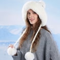 thumbnail image 1 of Warop Women's Winter Beanie, Fleece-Lined Thermal with Ear Flaps, Knit for Cold Weather Protection, for Outdoor Activities and Daily Use, 1 of 4