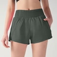 thumbnail image 1 of Warop Women's Workout Shorts, High Waist with Pockets, Quick-Dry Lined Lounge Shorts for Running, Yoga and Fitness, 1 of 6