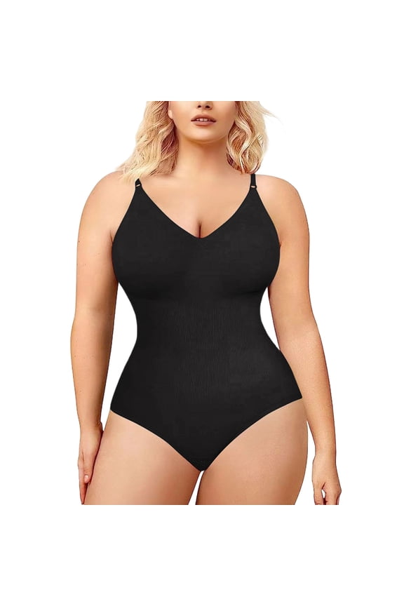 Women's Yoga Bodysuit, Solid Color with Tummy Control Shaping, Fitness Wear for Fitness and Everyday Wear