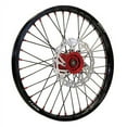 thumbnail image 1 of Warp 9 Complete Wheel Kit - Rear 18 x 2.15 Black Rim & Spokes/Red Hub & Nipples for Honda CR250R 2000-2007, 1 of 1