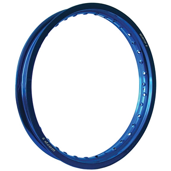 Warp 9 Rim - Front 36 Spoke Hole, 21 X 1.6 Blue Compatible With Gas Gas EX 450F 2021