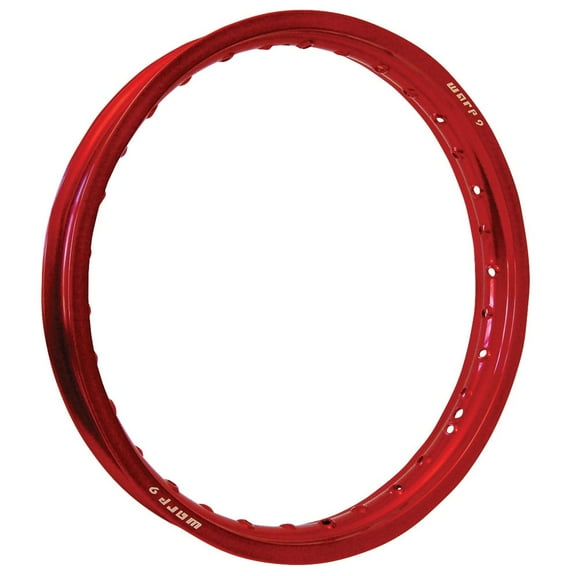 Warp 9 Rim - Front 36 Spoke Hole, 21 x 1.6 Red