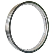 Warp 9 Rim - Front 36 Spoke Hole, 21 X 1.6 Silver for Beta 520 Rs 2011-2014
