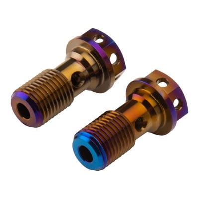 Warp 9 Titanium Brake Banjo Bolt Kit