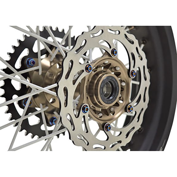 Warp 9 Titanium Rotor Bolt Kit Compatible With Gas Gas MC 125 2021