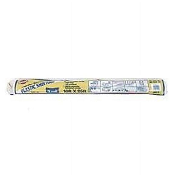Warp Brothers 10ft. X 25ft. 4 ML Clear Plastic Sheeting