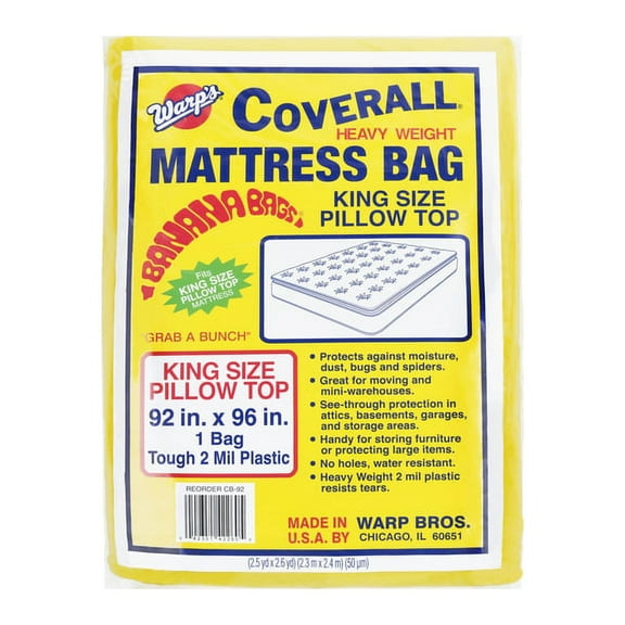 Warp Brothers CB-92 King Size- Pillow Top Mattress Storage Bag