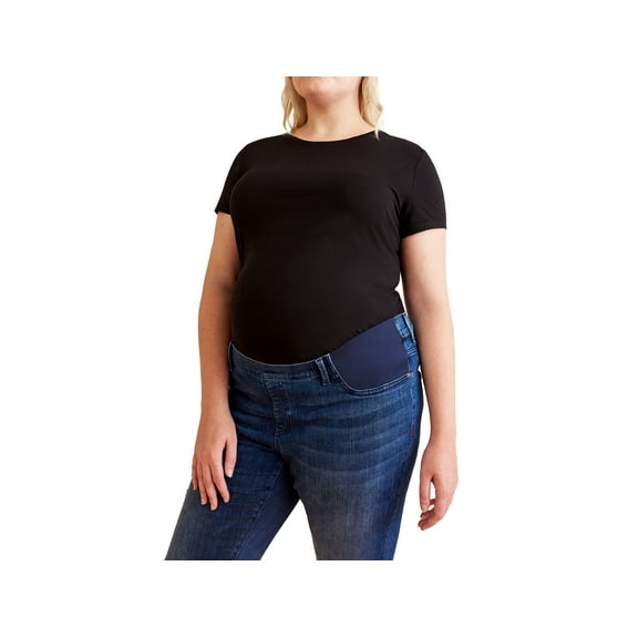 Warp + Weft | JFK - Maternity Plus Jeans | Blue | Size 22 Plus