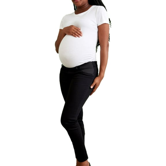 Warp + Weft | JFK - Plus Maternity Jeans | Black | Size 22 Plus