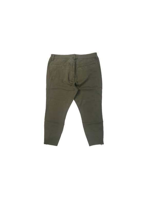 Warp + Weft | JFK - Weekday Plus Skinny Jeans | Green | Size 20 Plus