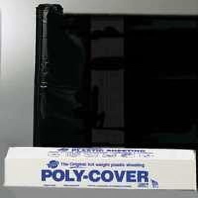 Warp's 4x3bb Black Poly Film, 4mil, 3' X 200'