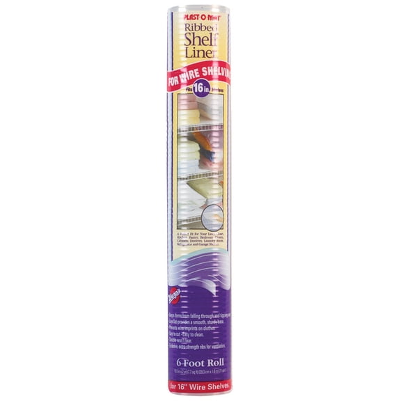 SHELF LINER15.5"X6'CLR (Pack of 1)