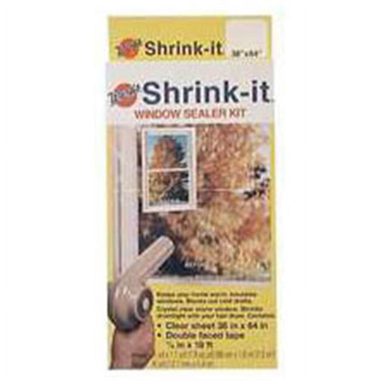 Warp's Shrinkit Clear Indoor Window Shrink Film 64 in. W X 25 ft. L