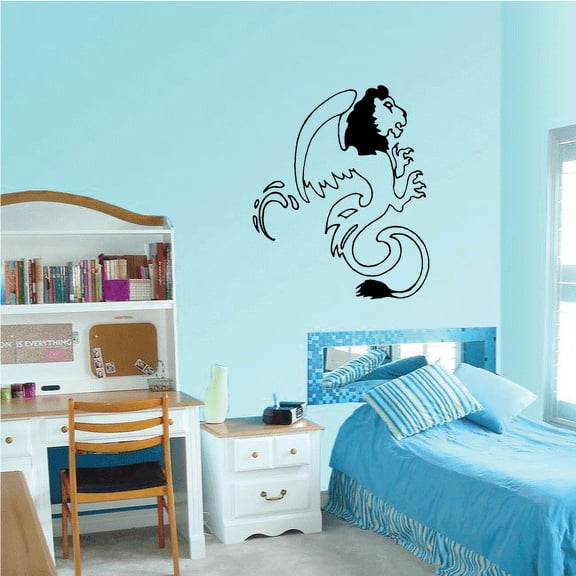 Warped Griffin Decal - 36 Inches