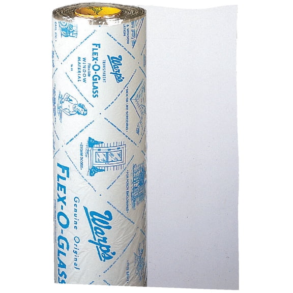 Warps NFG-4825 48" X 25 Yards Crystal Clear Flex-O-Glass庐