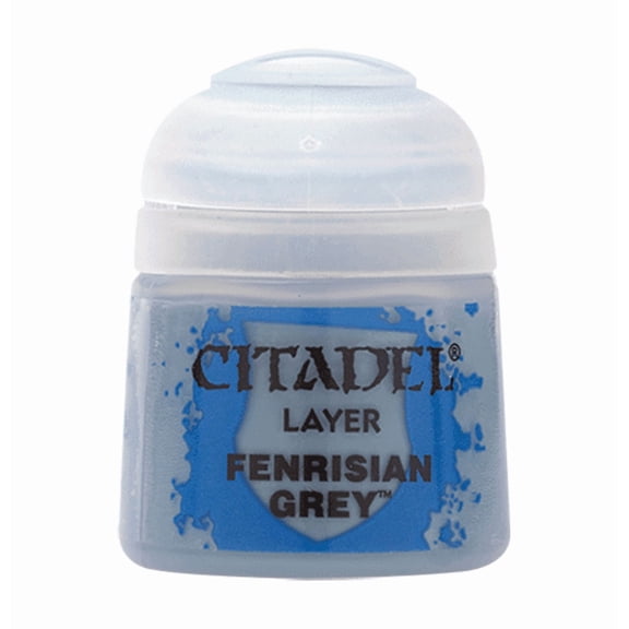 Games Workshop Citadel Paint Layer Paint: Layer: Fenrisian Grey (12Ml)