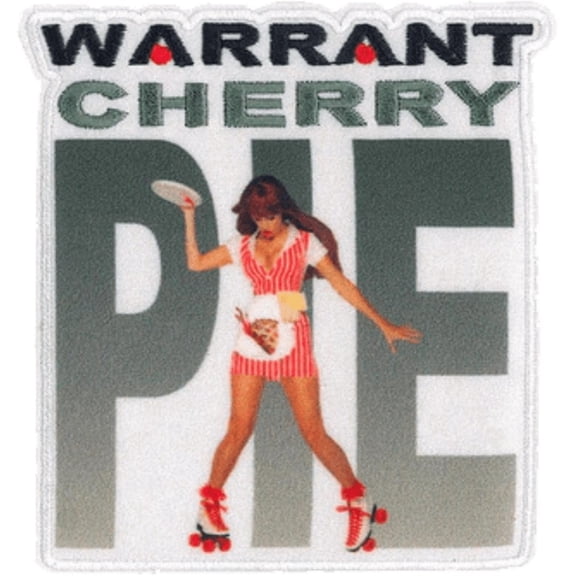 Warrant Cherry Pie - Embroidered Patch 3.5"x4"