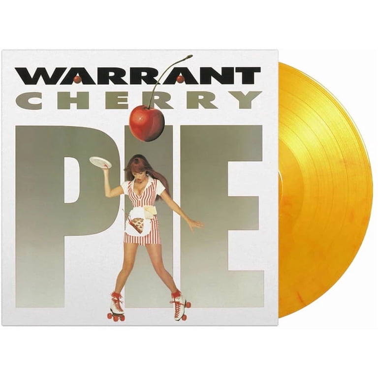 Warrant - Cherry Pie - Limited 180-Gram Yellow Marble Colored