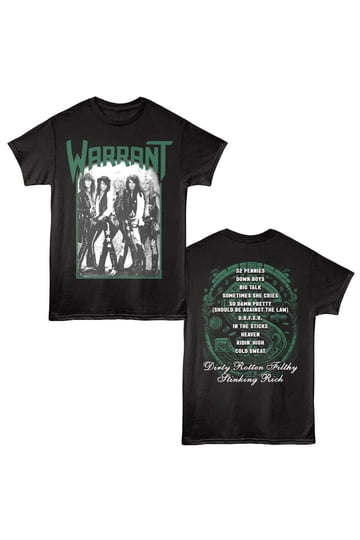 Warrant Band T Shirts for Music Fans