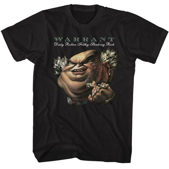 Warrant Drfsr Black Adult T-Shirt Xlt