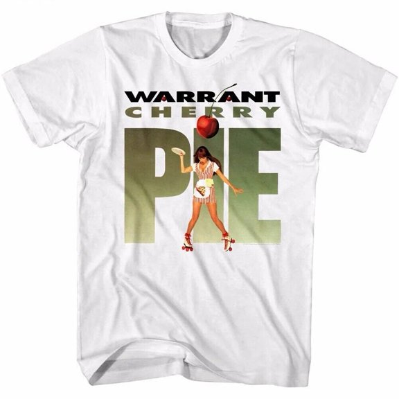 Warrant T Shirt Cherry Pie 80's Heavy Metal Band Merch Rock Tees