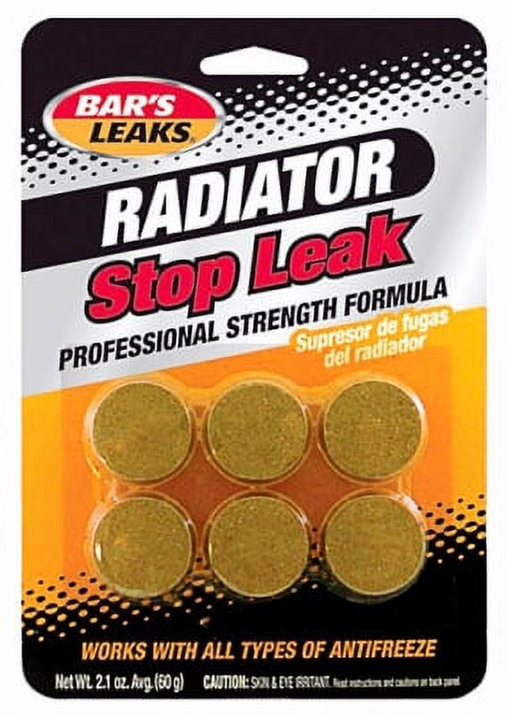 Warren 4PK Bar Leak Stop Leak Powder Tablet For Your Cooling System