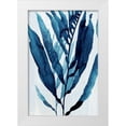 thumbnail image 1 of Warren, Annie 11x14 White Modern Wood Framed Museum Art Print Titled - Blue Drift I, 1 of 4