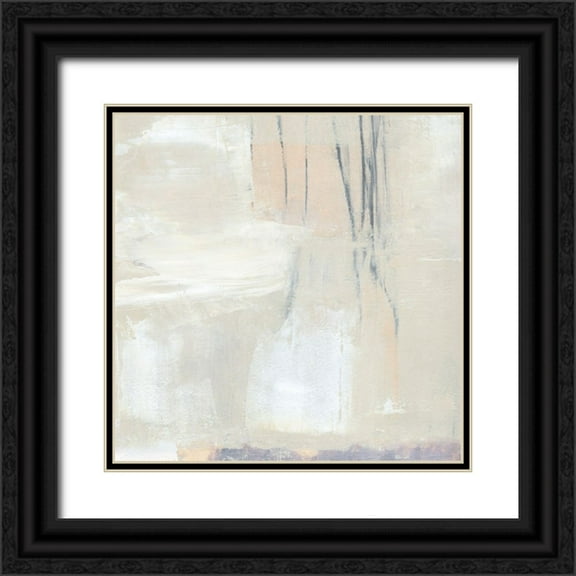 Warren, Annie 12x12 Black Ornate Wood Framed with Double Matting Museum Art Print Titled - Stucco White II