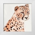 thumbnail image 1 of Warren, Annie 12x12 White Modern Wood Framed Museum Art Print Titled - Saharan Cheetah II, 1 of 4