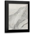 thumbnail image 1 of Warren, Annie 12x14 Black Modern Framed Museum Art Print Titled - Gray Mountain Range I, 1 of 5