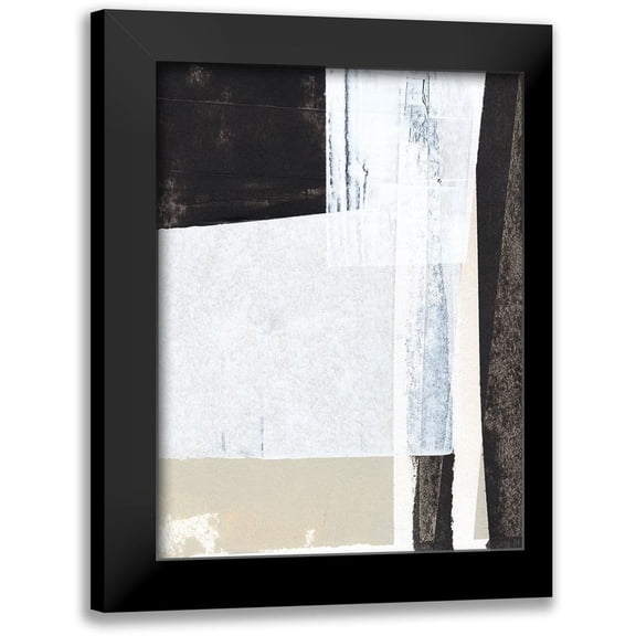 Warren, Annie 12x14 Black Modern Framed Museum Art Print Titled - Neutral Intersect IV