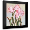 thumbnail image 1 of Warren, Annie 12x14 Black Modern Framed Museum Art Print Titled - Peppy Tulip II, 1 of 5