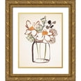 thumbnail image 1 of Warren, Annie 12x14 Gold Ornate Wood Framed with Double Matting Museum Art Print Titled - Golden One I, 1 of 4