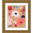 thumbnail image 1 of Warren, Annie 12x14 Gold Ornate Wood Framed with Double Matting Museum Art Print Titled - Merry Mallow II, 1 of 4