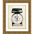 thumbnail image 1 of Warren, Annie 12x14 Gold Ornate Wood Framed with Double Matting Museum Art Print Titled - Retro Kitchen Appliance II, 1 of 4