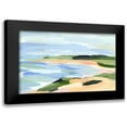 thumbnail image 1 of Warren, Annie 14x11 Black Modern Framed Museum Art Print Titled - Pastel Coastline I, 1 of 5