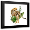 thumbnail image 1 of Warren, Annie 15x15 Black Modern Framed Museum Art Print Titled - Cheetah Outlook III, 1 of 5