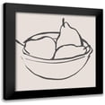 thumbnail image 1 of Warren, Annie 15x15 Black Modern Framed Museum Art Print Titled - Simple Pear II, 1 of 5