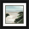 thumbnail image 1 of Warren, Annie 15x15 Black Ornate Wood Framed with Double Matting Museum Art Print Titled - Beach Path II, 1 of 4